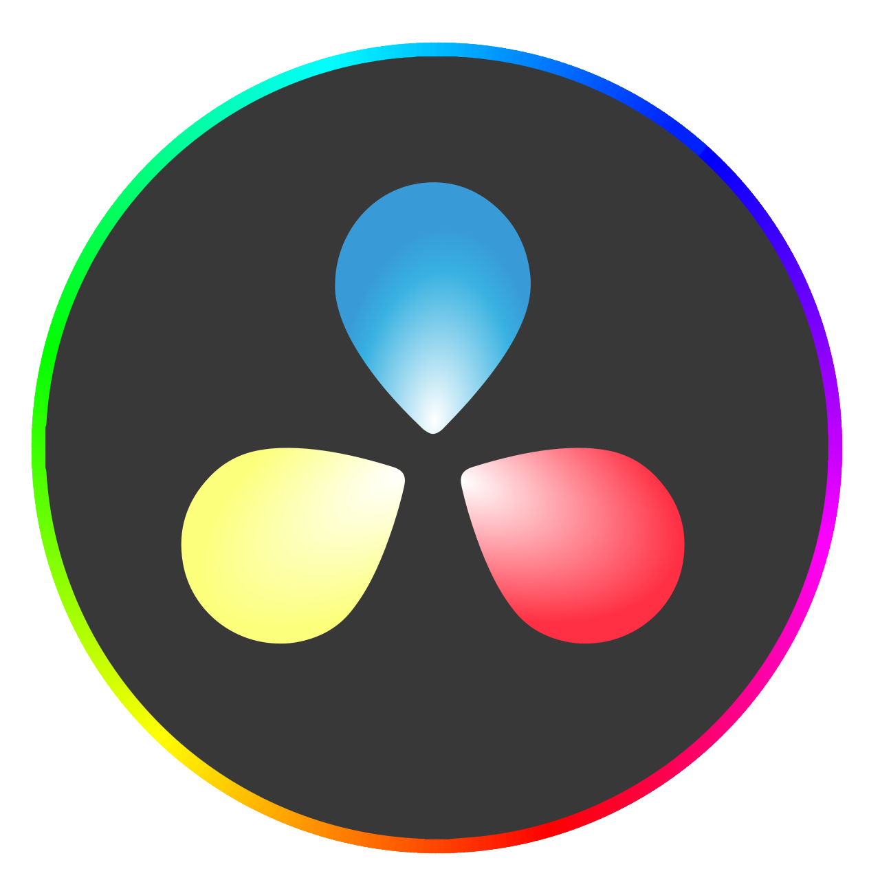 DaVinci Resolve logo