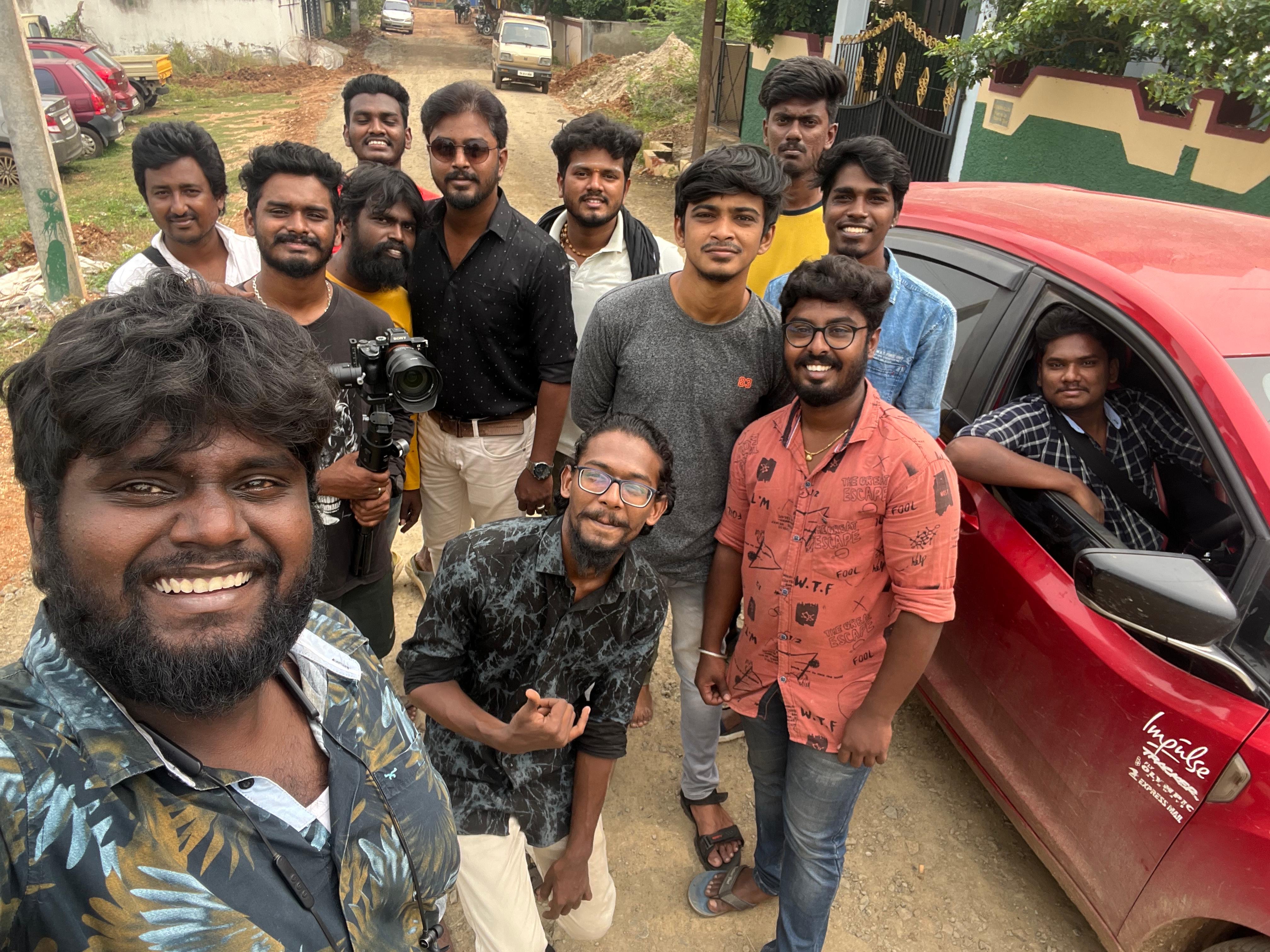 On location with the crew